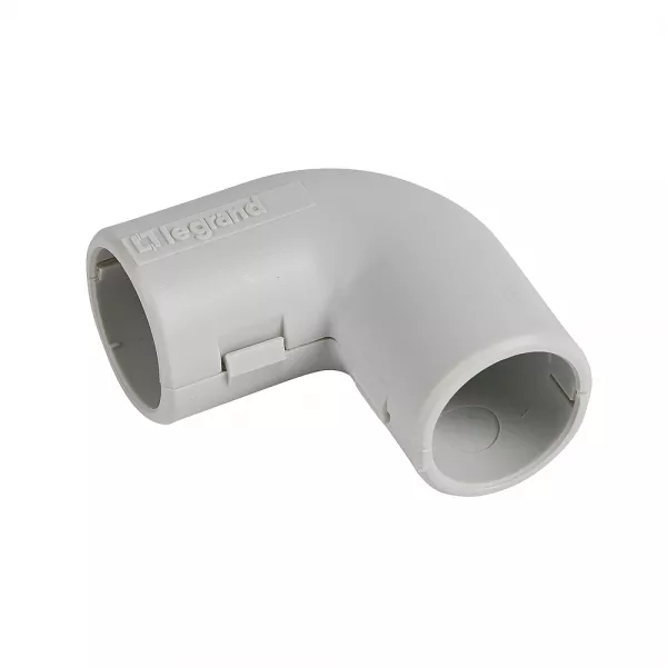 legrand-coude �querre 90� ip40 - �20mm - gris ral7035 (651612)