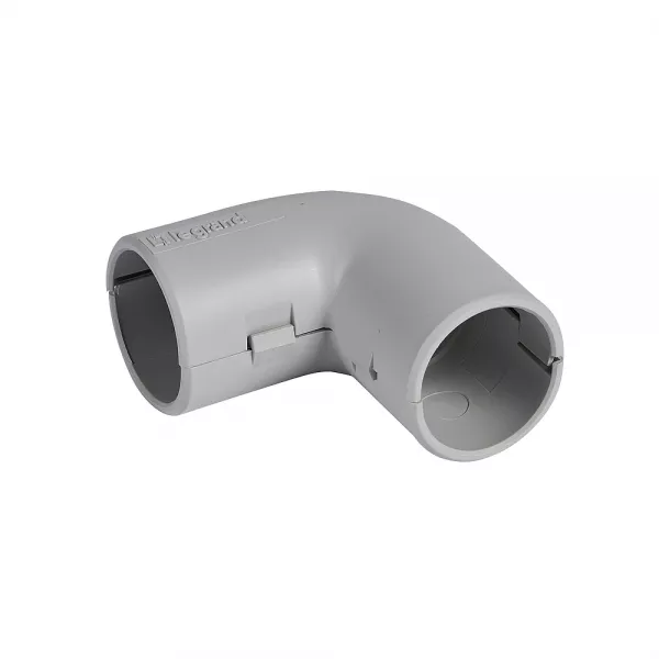 legrand-coude �querre 90� ip40 - �25mm - gris ral7035 (651613)