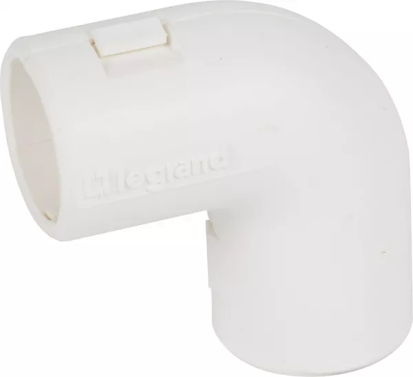 legrand-coude �querre 90� ip40 �16mm - blanc ral9010 antimicrobien (06121)