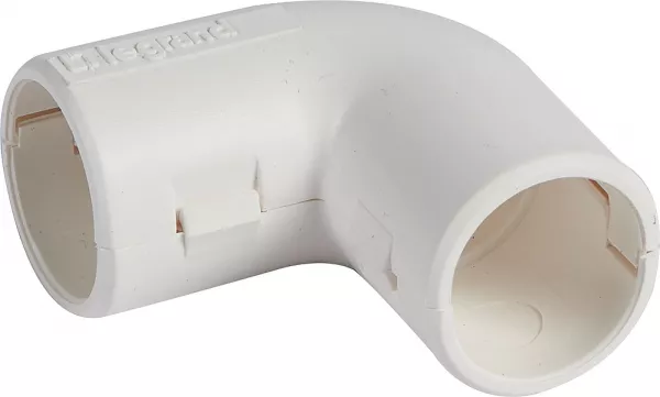 legrand-coude �querre 90� ip40 �20mm - blanc ral9010 antimicrobien (06122)