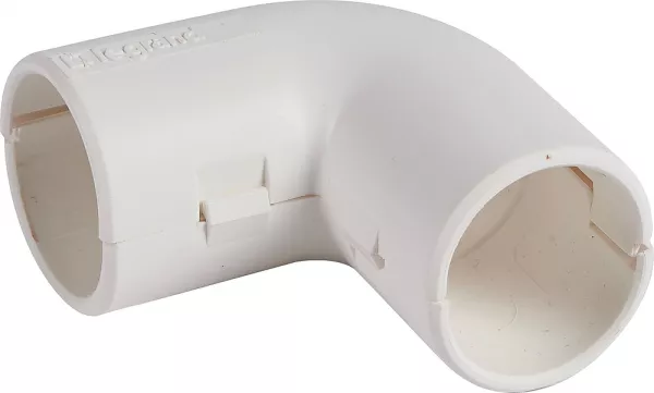 legrand-coude �querre 90� ip40 �25mm - blanc ral9010 antimicrobien (06123)