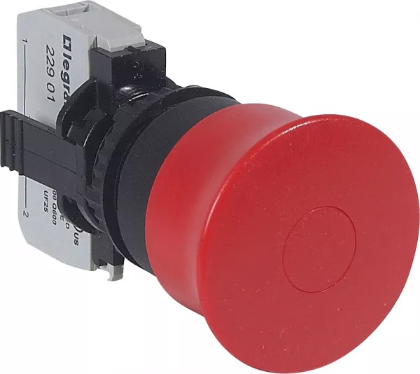 legrand-coup de poing � accrochage non lumineux osmoz complet ip69 �40 - pousser-tirer (023721)