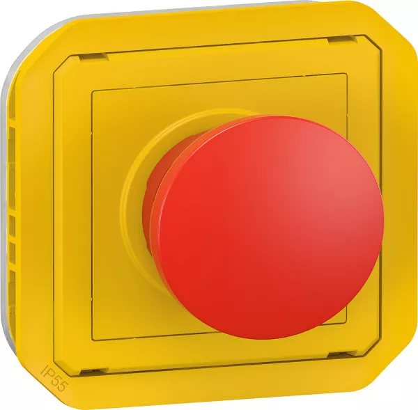 legrand-coup de poing d\'urgence plexo composable jaune (069547l)
