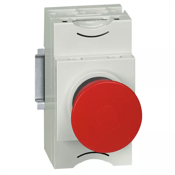 legrand-coup de poing �40 pousser-tirer arr�t d\'urgence ip69 osmoz composable - rouge (023874)