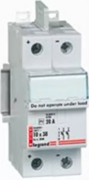 legrand-coupe-circuit 1000 v= pour application photovolta�que - 2 p�les - 2 modules (414682)