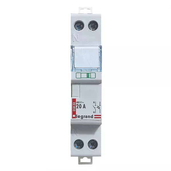 legrand-coupe-circuit 1p+n pour cartouche cylindrique domestique 20a (005822)