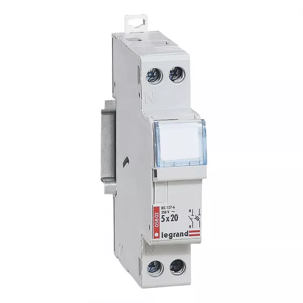 legrand-coupe-circuit domestique - 1p+n - cartouche cylind miniat - 250v~~ (005802)