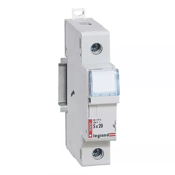 legrand-coupe-circuit domestique unipolaire pour cartouche cylindrique 5x20mm 250v~ (005800)