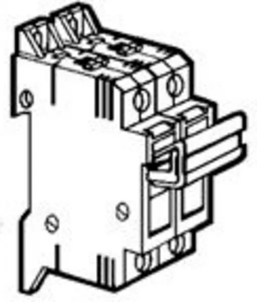 legrand-coupe-circuit sectionnable sp38 pour cartouche industrielle 10x38mm - 2p (021403)