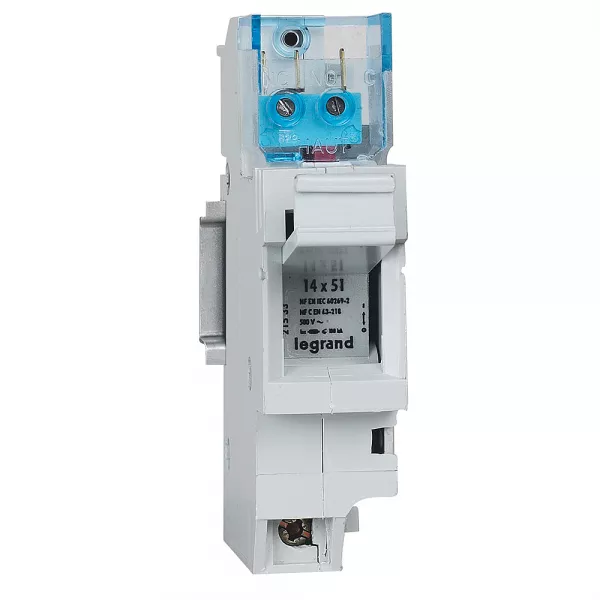 legrand-coupe-circuit sectionnable sp51 cartouche industrielle 14x51mm 1p + microrupteur (021533)