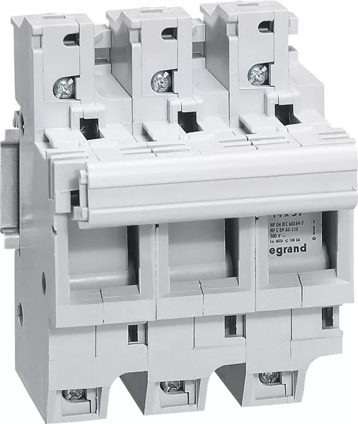 legrand-coupe-circuit sectionnable sp51 pour cartouche industrielle 14x51mm - 3p (021504)