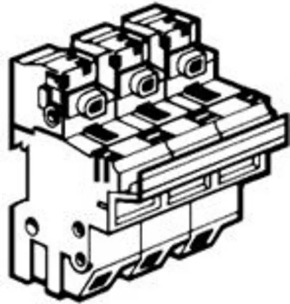 legrand-coupe-circuit sectionnable sp58 pour cartouche industrielle 22x58mm - 3p (021604)