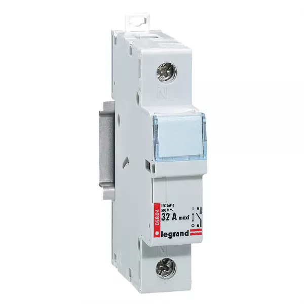 legrand-coupe-circuit sectionneur - 1p - cartouche cylind ind neutre - 500 v~ (005804)