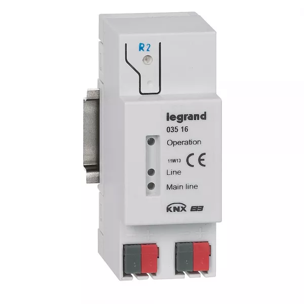 legrand-coupleur de ligne - pour ligne bus/knx - 2 modules (003516)