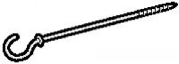 legrand-crochet pour suspension de luminaire batibox b�ton - longueur 85mm (089583)