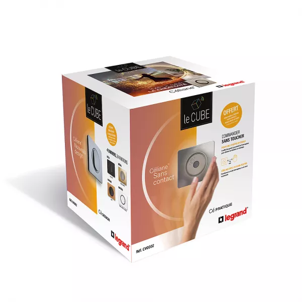 legrand-cube innovation va-et-vient sans contact c�liane (cv0002)