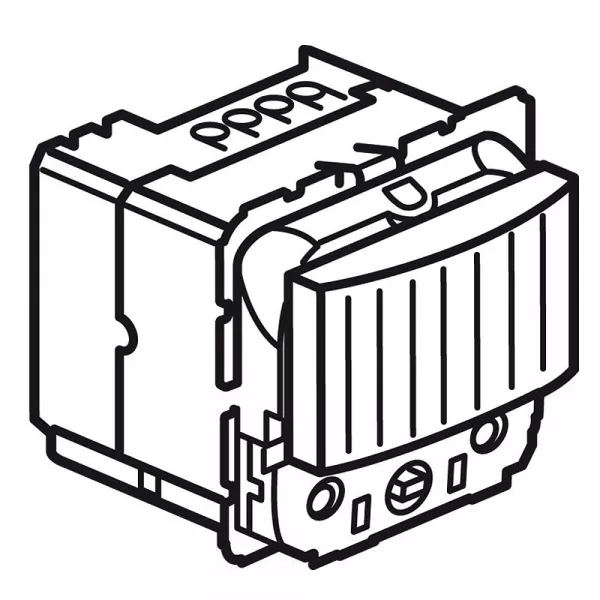 legrand-d�tecteur de mouvements pr�sence+luminosit� lieux de passage myhome bus c�liane (067225)