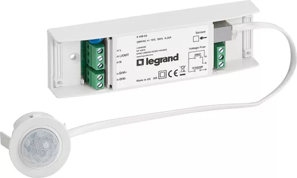 legrand-d�tecteur mouvement autonome eco2 dali ip40 pour plafond encastr� ou saillie (048953)