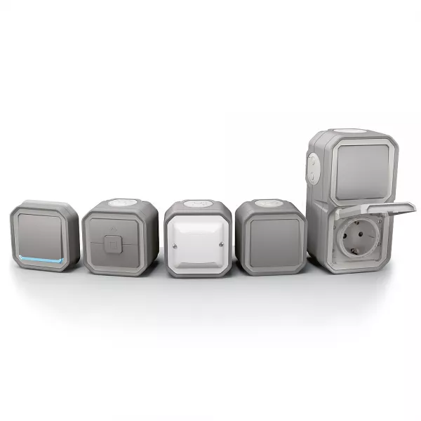 legrand-d�tecteur mural universel 2 fils 100w led plexo composable (069520la)