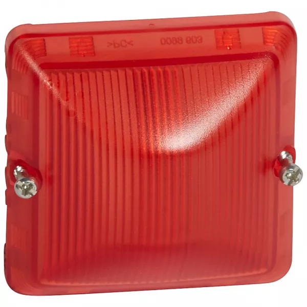 legrand-diffuseur �tanche pour lampe rouge plexo composable ip55 - gris et blanc (069591)