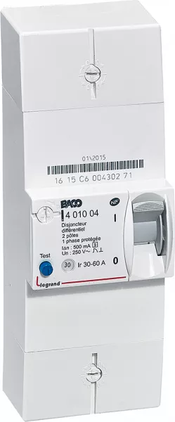 legrand-disj de branchement edf 500ma 60a select if (092871)