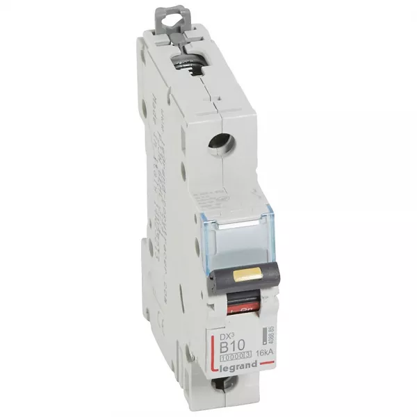 legrand-disj. dx� 1000ka 16ka arriv�e haute/d�part bas � vis 10a -courbe b -1 module (408885)