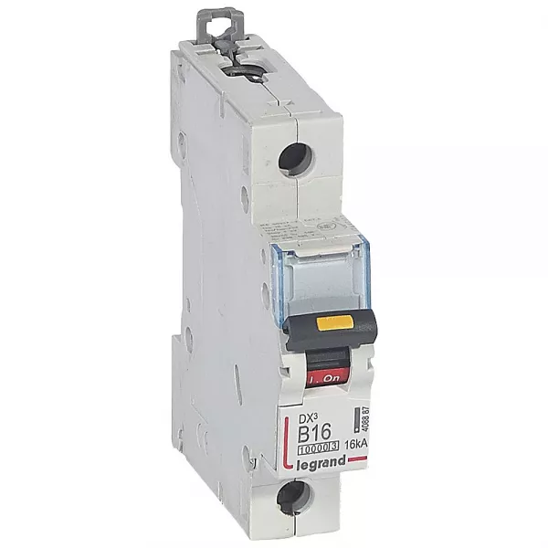 legrand-disj. dx� 1000ka 16ka arriv�e haute/d�part bas � vis 16a -courbe b -1 module (408887)