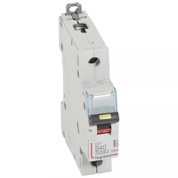 legrand-disj. dx� 1000ka 16ka arriv�e haute/d�part bas � vis 40a -courbe b -1 module (408891)