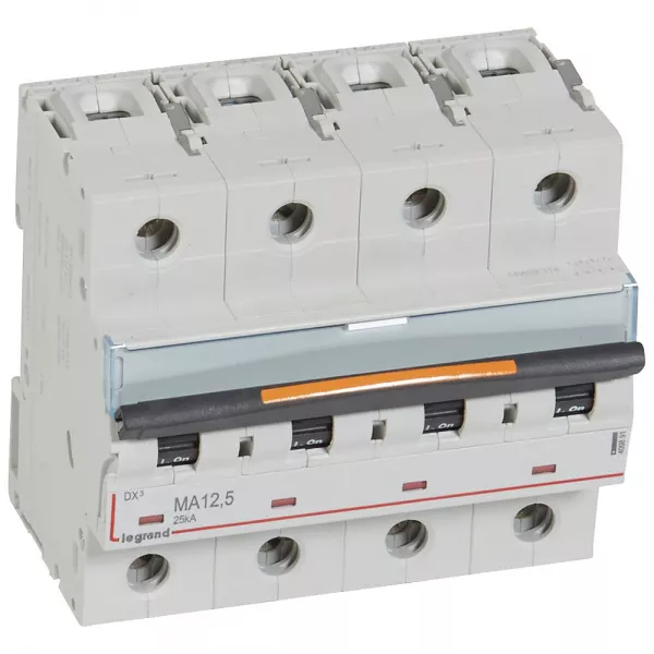 legrand-disj. magn�tique seul dx� ma 25ka arriv�e haute/d�part bas � vis 12,5a 6 modules (409891)