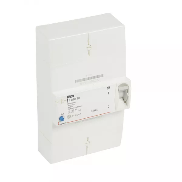 legrand-disjoncteur branchement enedis t�trapolaire diff�rentiel 500ma instantan� - 30a (401010)