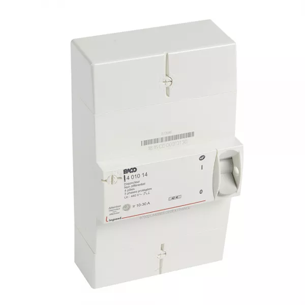 legrand-disjoncteur de branchement enedis t�trapolaire non diff�rentiel - 30a (401014)