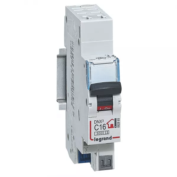 legrand-disjoncteur dnx� phase + neutre 16a - bornes automatiques - 1 module (092893)