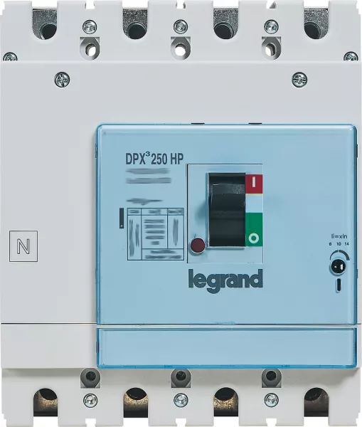 legrand-disjoncteur dpx�250hp magn�tique seul pouvoir de coupure 100ka 4p 32a (423988)