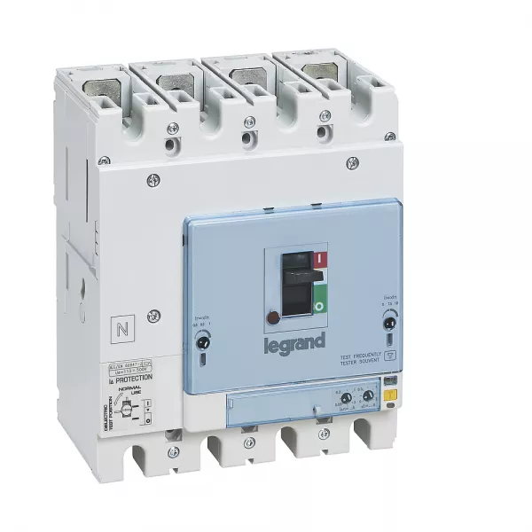 legrand-disjoncteur dpx�250hp magn�tothermique avec diff�rentiel 50ka 4p 63a (423111)