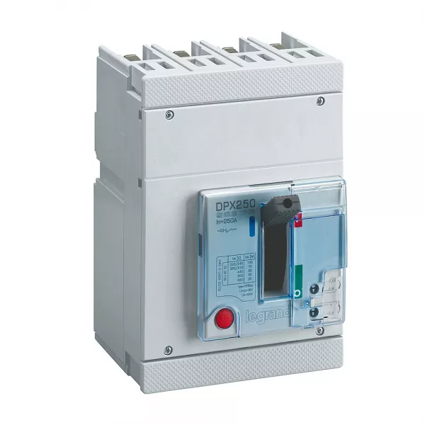 legrand-disjoncteur �lectronique dpx250 pouvoir de coupure 70ka 400v~ - 3p - 250a (025453)