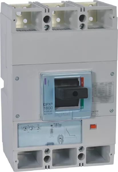legrand-disjoncteur �lectronique s1 dpx�1600 pouvoir de coupure 36ka 400v~ - 3p - 1600a (422543)