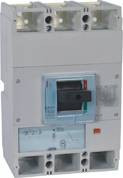 legrand-disjoncteur �lectronique s1 dpx�1600 pouvoir de coupure 50ka 400v~ - 3p - 1000a (422553)