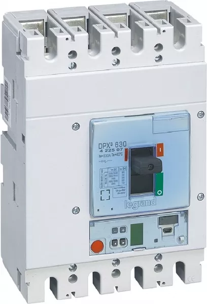 legrand-disjoncteur �lectronique s1 dpx�630 pouvoir de coupure 36ka 400v~ - 4p - 630a (422507)