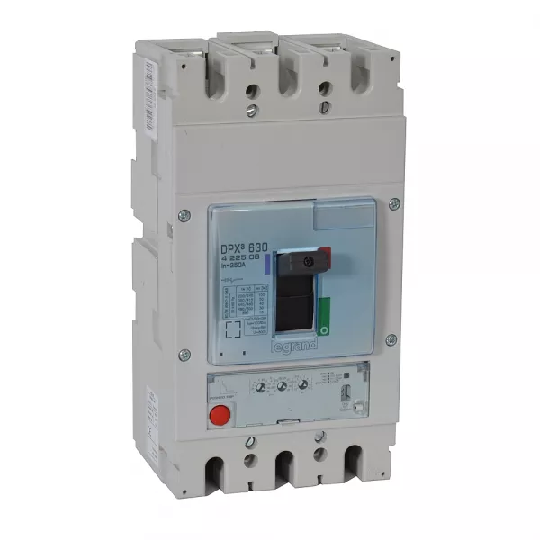 legrand-disjoncteur �lectronique s1 dpx�630 pouvoir de coupure 50ka 400v~ - 3p - 250a (422508)