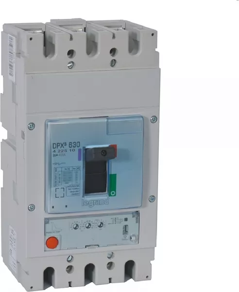 legrand-disjoncteur �lectronique s1 dpx�630 pouvoir de coupure 50ka 400v~ - 3p - 400a (422510)