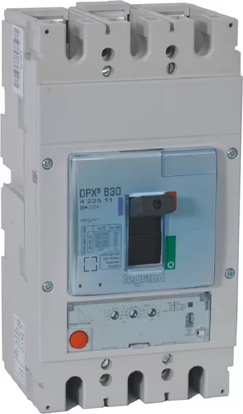 legrand-disjoncteur �lectronique s1 dpx�630 pouvoir de coupure 50ka 400v~ - 3p - 500a (422511)