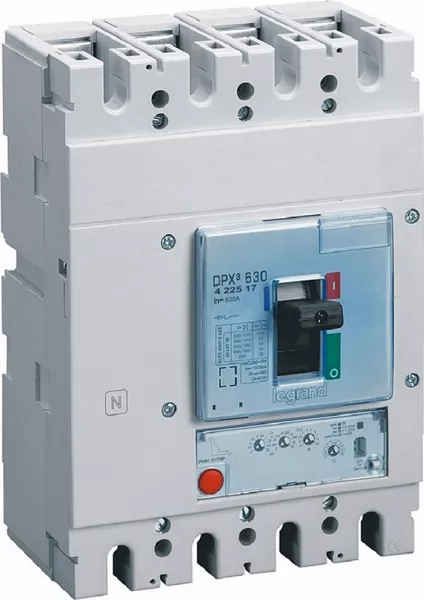 legrand-disjoncteur �lectronique s1 dpx�630 pouvoir de coupure 50ka 400v~ - 4p - 630a (422517)