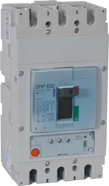 legrand-disjoncteur �lectronique s1 dpx�630 pouvoir de coupure 70ka 400v~ - 3p - 250a (422518)