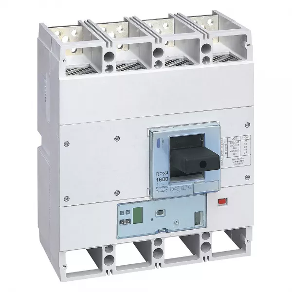legrand-disjoncteur �lectronique s2 - unit� de mesure dpx�1600 icu 50ka 400v~ - 4p 1000a (422367)