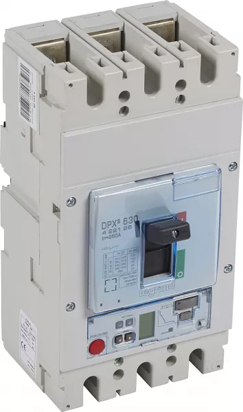 legrand-disjoncteur �lectronique s2 - unit� de mesure dpx�630 icu 100ka 400v~ - 3p 250a (422126)