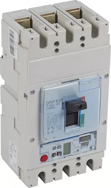 legrand-disjoncteur �lectronique s2 - unit� de mesure dpx�630 icu 100ka 400v~ - 3p 630a (422130)