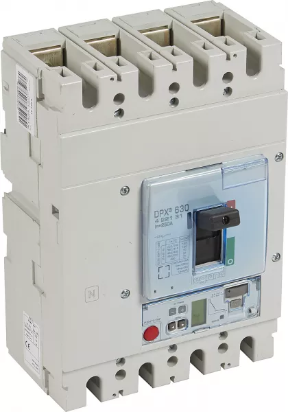 legrand-disjoncteur �lectronique s2 - unit� de mesure dpx�630 icu 100ka 400v~ - 4p 250a (422131)