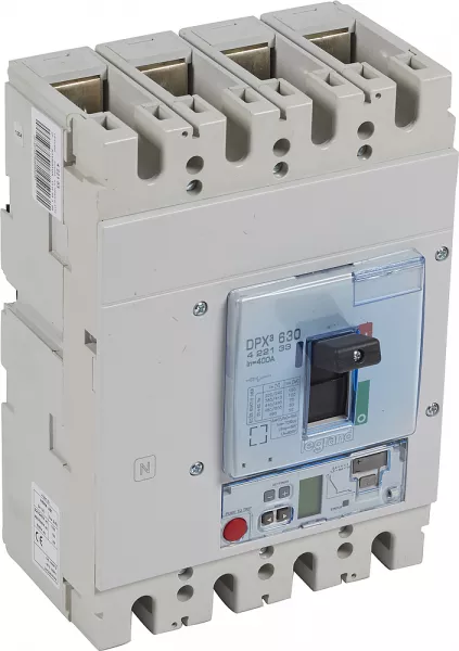 legrand-disjoncteur �lectronique s2 - unit� de mesure dpx�630 icu 100ka 400v~ - 4p 400a (422133)
