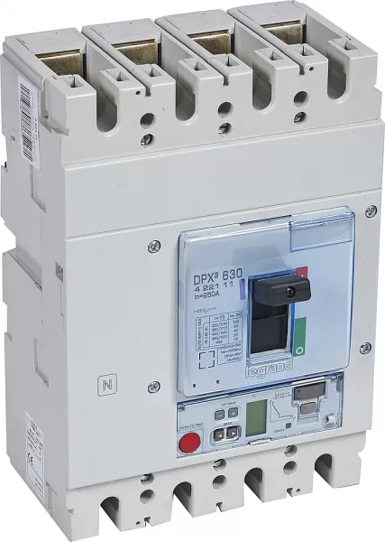 legrand-disjoncteur �lectronique s2 - unit� de mesure dpx�630 icu 50ka 400v~ - 4p 250a (422111)