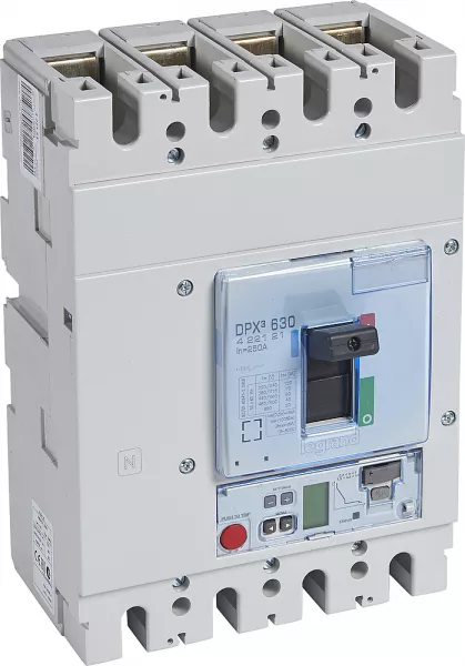 legrand-disjoncteur �lectronique s2 - unit� de mesure dpx�630 icu 70ka 400v~ - 4p 250a (422121)